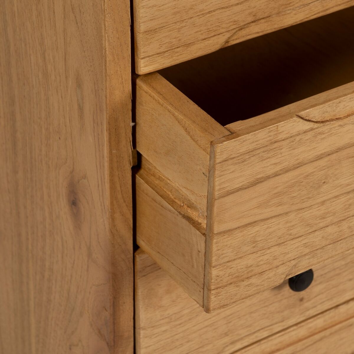 Buffet Naturel Bois 130 x 40 x 80 cm